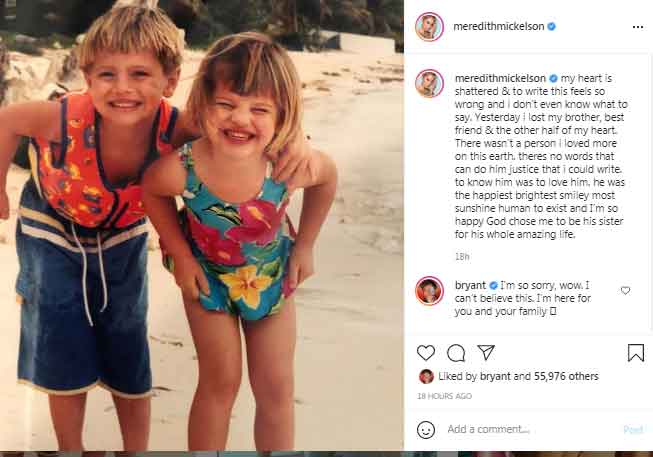 Actor Daniel Mickelson dies at 23