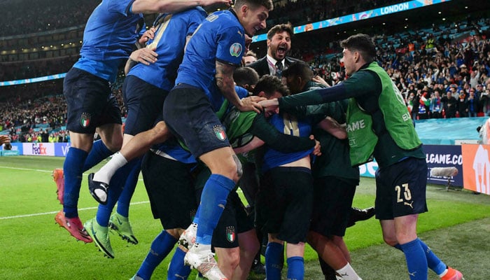 Italy beat Spain on penalties to set up Euro 2020 final with England or Denmark
