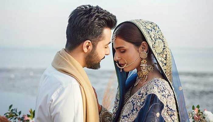 Sadia Ghaffar welcomes first child with husband Hassan Hayat