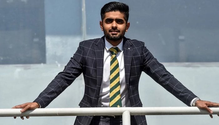 Pakistan cricket teams skipper Babar Azam. &mdash; AFP/File