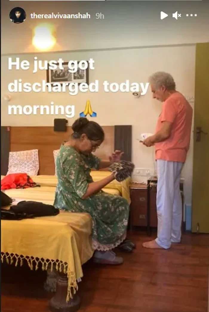 Naseeruddin Shah discharged from hospital