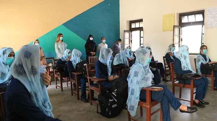 Students from transgender community attend first day of school in Multan
