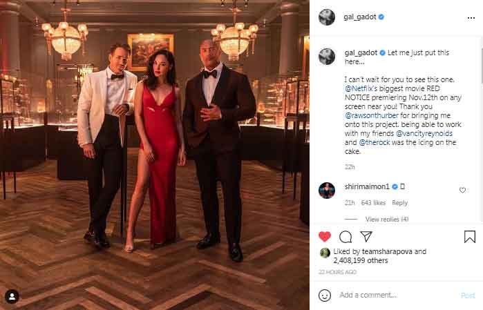 Gal Gadot, The Rock and Ryan Reynolds to star in Netflixs biggest movie Red Notice