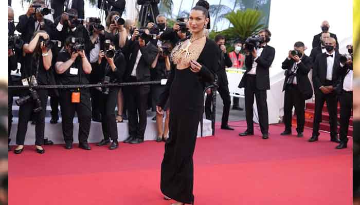 Bella Hadid sizzles in jaw-dropping outfit as she hits Cannes red carpet