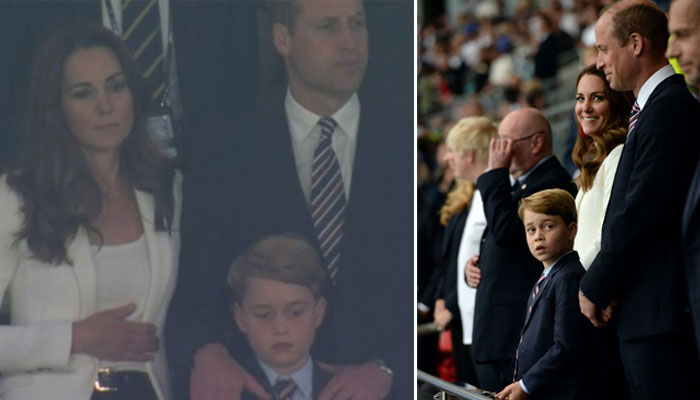Prince George appears heartbroken with Prince William, Kate at Euro final / Photo: Mirror Online