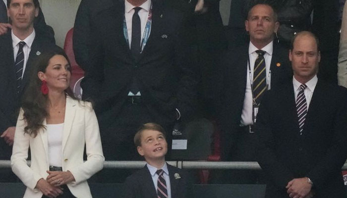 Prince George appears heartbroken with Prince William, Kate at Euro final / Photo: Mirror Online