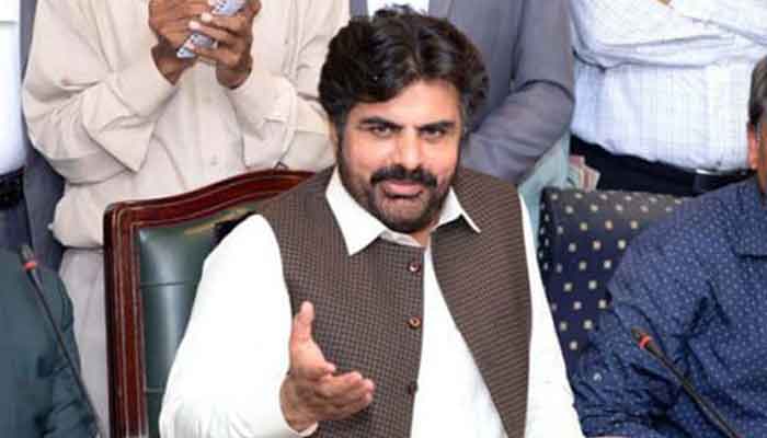 Local Government Minister Syed Nasir Hussain Shah. File photo