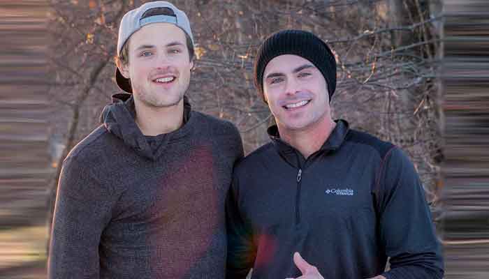 Zac Efron and brother Dylan sneak their grandpa out his resort-​style retirement home: Video