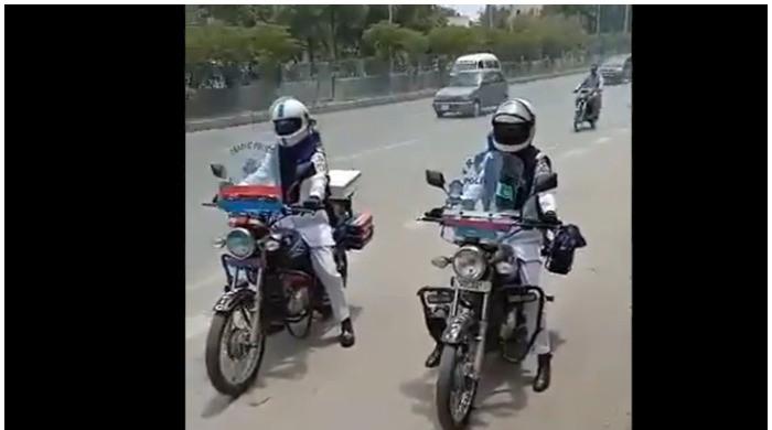 In a first, Karachi Traffic Police deploys female officers