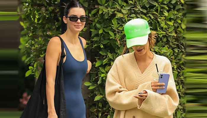Kendall Jenner and Hailey Bieber soar temperature with their hot walk in West Hollywood