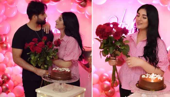 Mom-to-be Sarah Khan celebrates her 29th birthday in style with hubby Falak Shabbir: Video