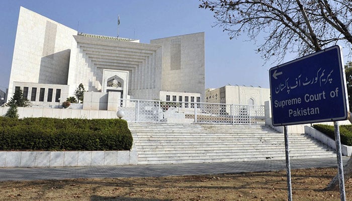 The Supreme Court building.