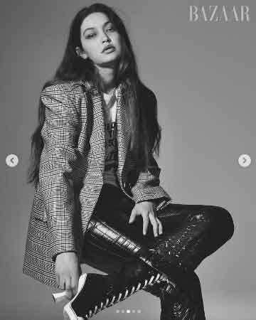 Gigi Hadid stuns in latest photo-shoot for Harpers Bazaar