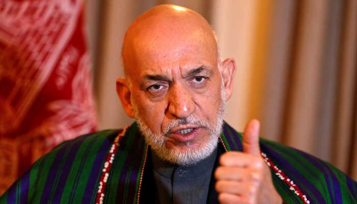 Former Afghan president Hamid Karzai. File photo