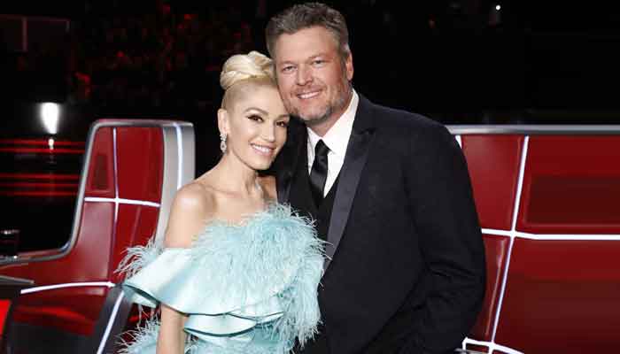Gwen Stefani and Blake Shelton look super happy after marriage