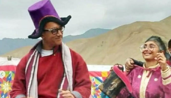 Watch: Aamir Khan, Kiran Rao dance on sets of Laal Singh Chaddha post split