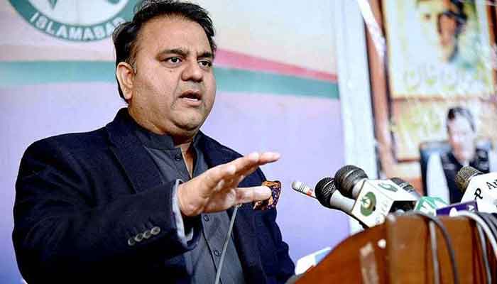Minister for Information and Broadcasting Fawad Chaudhry. — APP/File