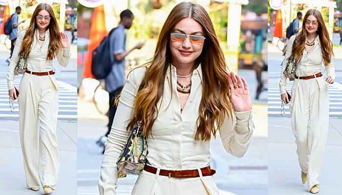 Gigi Hadid sets NYC streets ablaze with her stunning walk in all-white ensemble