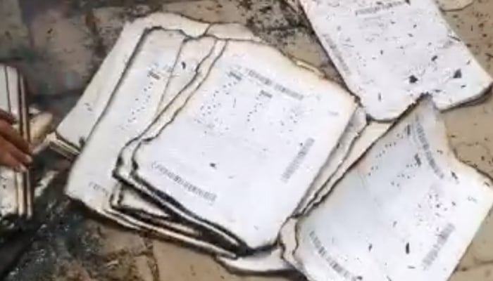 Intermediate solved answer sheets burned in Lahore: BISE spokesperson