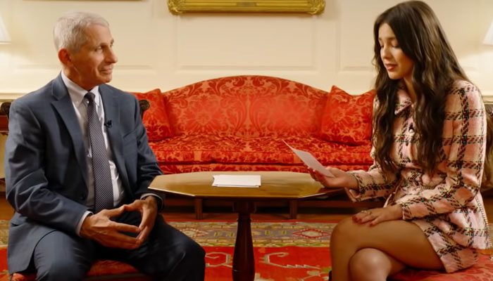 Olivia Rodrigo gushes over vaccine tweets with Dr. Fauci