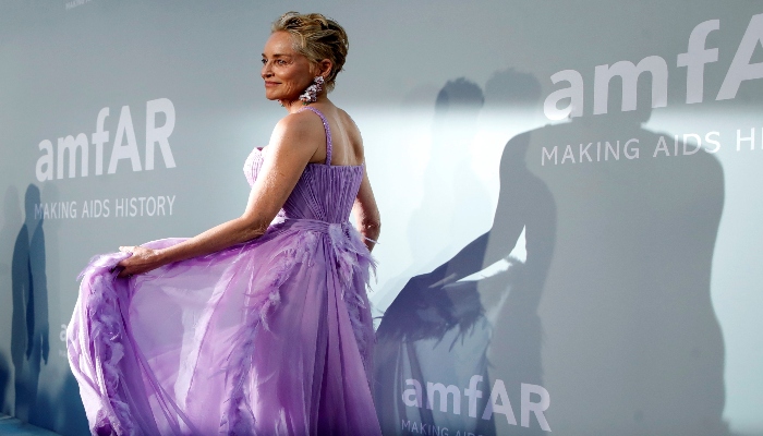 Actress and amfAR Global Campaign Chair Sharon Stone hosted this years star-studded gala