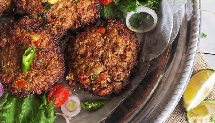 Peshawar is known for its chapli kebabs. — Instagram/chef.de.casa_sadu