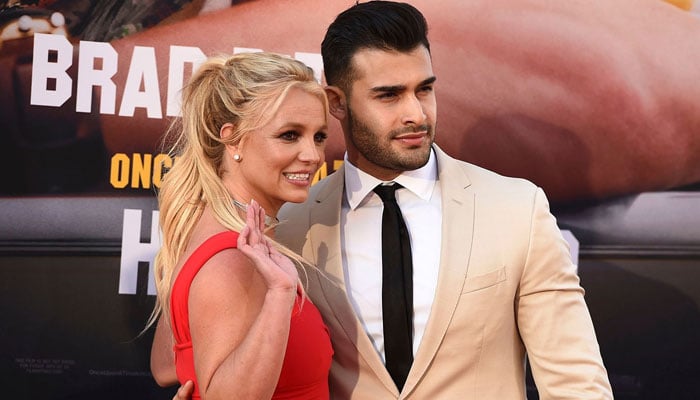 Britney Spears boyfriend Sam Asghari was driving in LA when he lightly bumped into the car in front of him