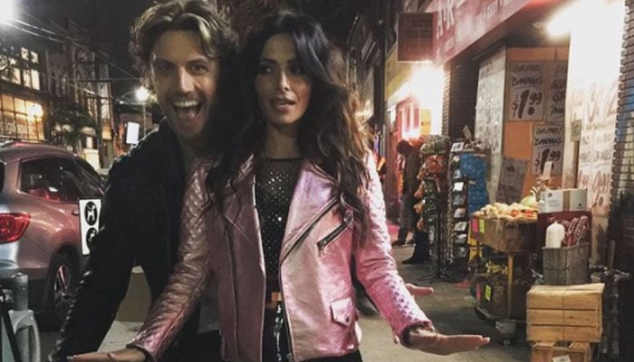 Sarah Shahi gushes over onscreen pair and boyfriend Adam Demos