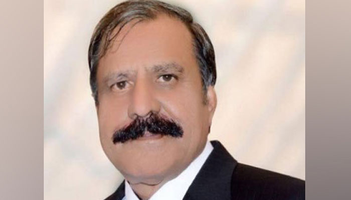 PML-N’s candidate for the AJK elections from LA-35 Jammu-2, Choudhary Muhammad Ismail Gujjar.