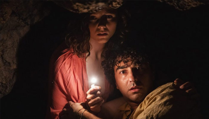 The movie is about a family that becomes trapped on a beach where they begin to age precipitously