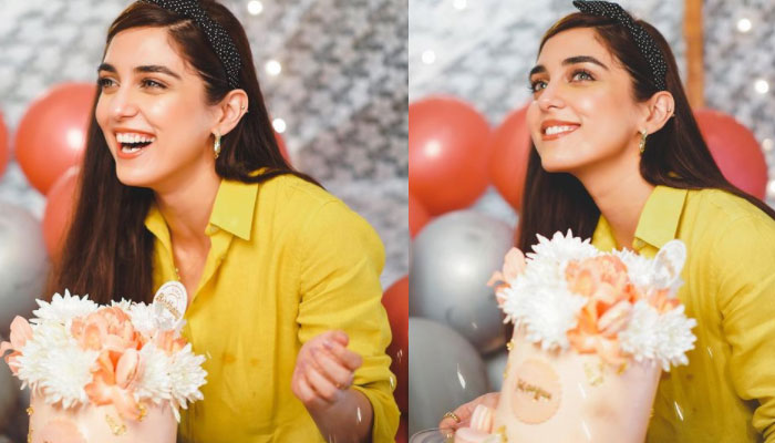 Maya Ali chimes in birthday around balloons and smiles