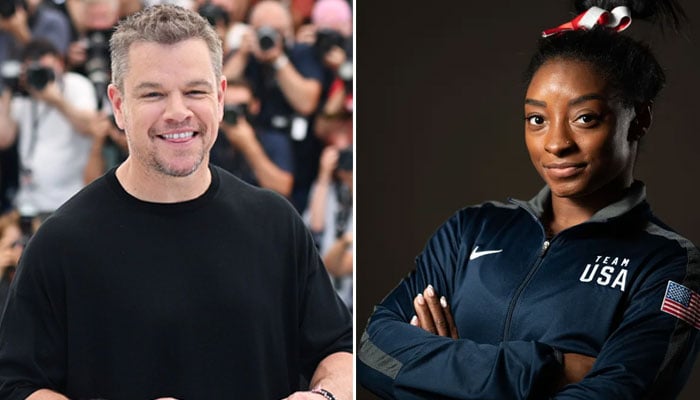 Matt Damon about the news of 24-year-old Simone Biles pulling out of Olympics