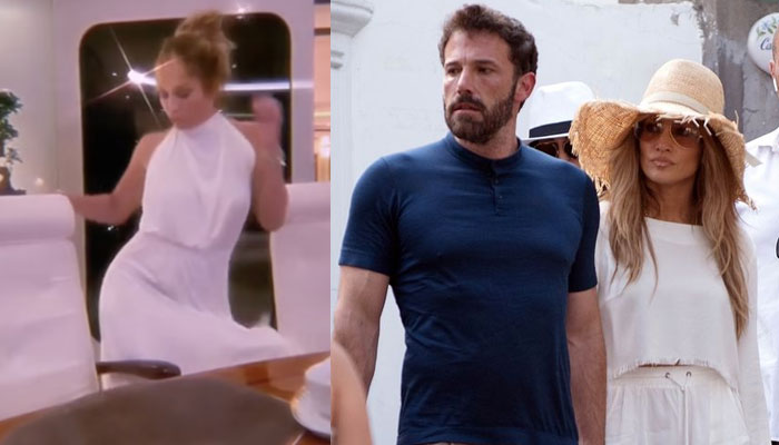 Jennifer Lopez stuns Ben Affleck with her dance moves to Michael Jacksons Rock With You