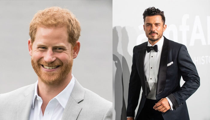 Orlando Bloom surprises his neighbour Prince Harry as he voices the Duke in The Prince