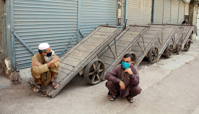 A representative image of lockdown.