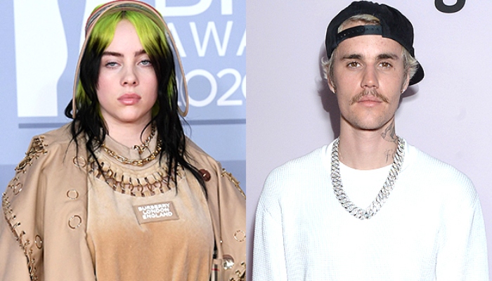 Billie Eilish credits Justin Bieber for helping her deal with fame - Geo News