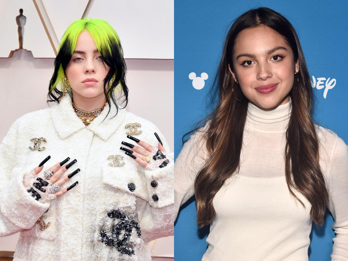 Billie Eilish, Olivia Rodrigo share hugs after Happier Than Ever release