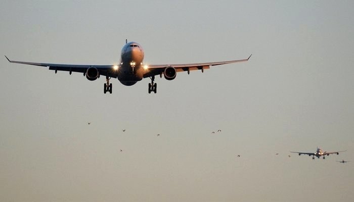 Picture showing an aeroplane in the sky. Photo: Reuters.