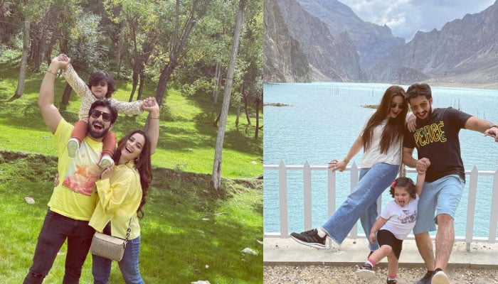 Inside Aiman Khan, Muneeb Butts laughter-filled Hunza get away