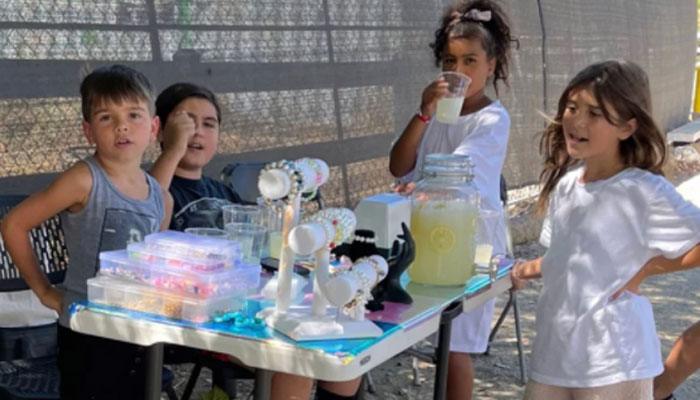 North West, Penelope Disick sell outdoor lemonade, jewelry over the weekend