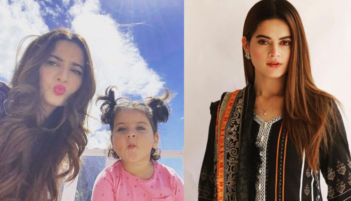 Minal Khan is smitten by sister Aiman, niece Amals selfie game: See Photo