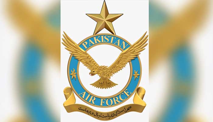 Logo of Pakistan Air Force.