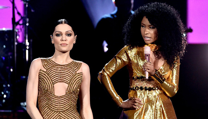Nicki Minaj corrects Jessie J on how she got involved in Bang Bang