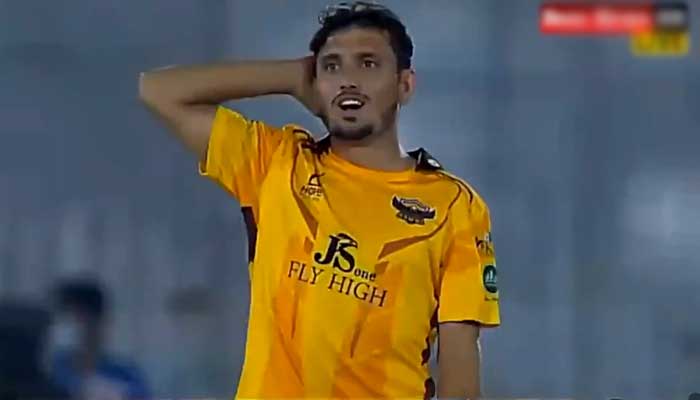 Zaman Khan of Rawlakot Hawks. Screengrab