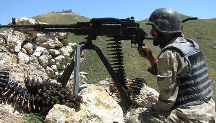 Image of a soldier on guard. Photo: File.