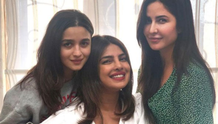 Katrina Kaif just loves her Jee Le Zara girls Alia, Priyanka: This makes my heart smile