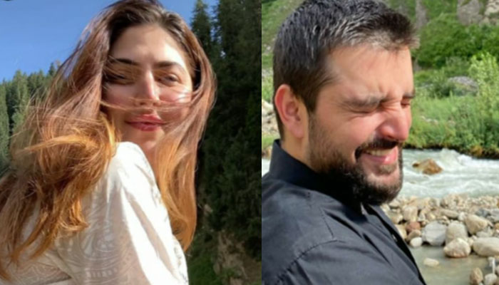 Naimal Khawar, Hamza Ali Abbasi take road trip to the mountains: See breathtaking photos