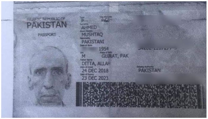 Copy of the Pakistani CNIC held by the deceased man. — Photo courtesy Cambodia News English