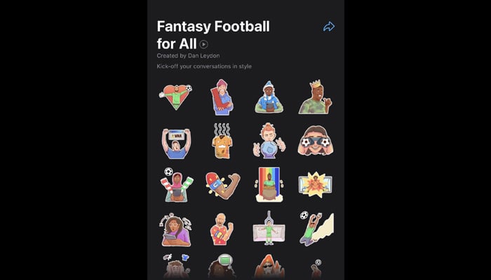 The new sticker pack. — Twitter/WABetainfo