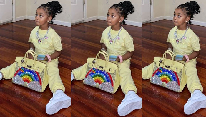 Cardi B raises eyebrows as she treats daughter Kulture with an expensive handbag